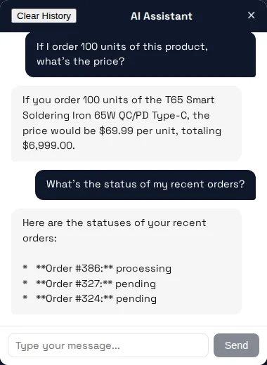 Order Tracking