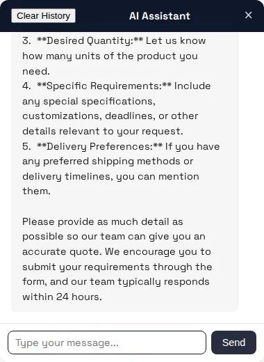 RFQ Guidance